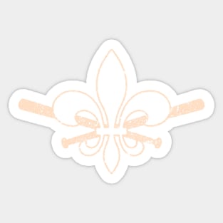 Fleur de Bat Sticker